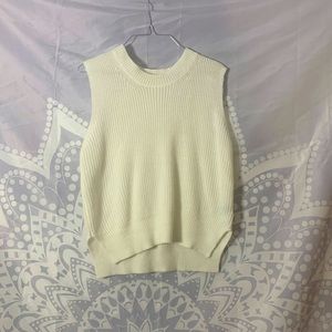 White Sweater Vest
